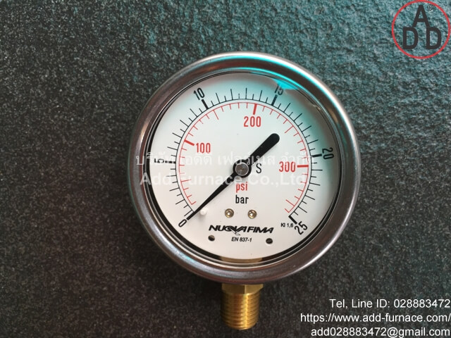 0~25Bar(0~360Psi) Nuova Fima Pressure Gauge(11)